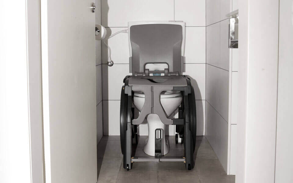 Seatara Portable Shower Wheelchair | Portable Commode Chair Travel