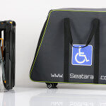 WHeelable wheelchair lightweight carrying case