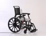 Lightweight, durable, adjustable commode and shower chair for comfortable daily use, easy to assemble for occasional traveling