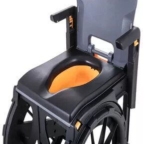 Removable Pan - travel shower chair