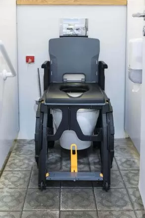 portable shower commode chair